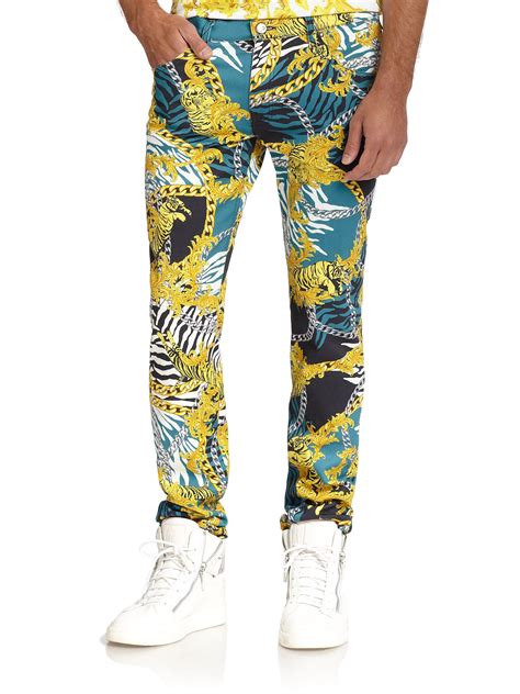 versace men's trousers.